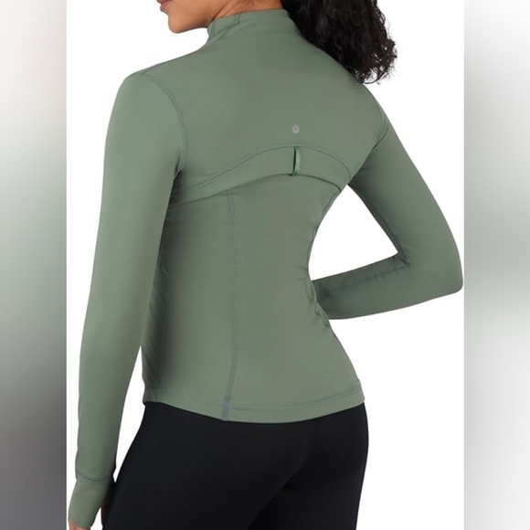 90 Degree By Reflex Women’s Lightweight, Full Zip Teal Jacket - xs - Picture 2 of 5